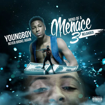 Music print | YoungBoy Never Broke Again - Mind of a Menace 3 (Reloaded)
