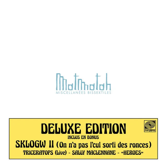 Music print | Matmatah - Miscellanées bissextiles (Deluxe edition) poster connecté