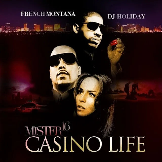 Music print | French Montana - Mister 16: Casino Life poster connecté