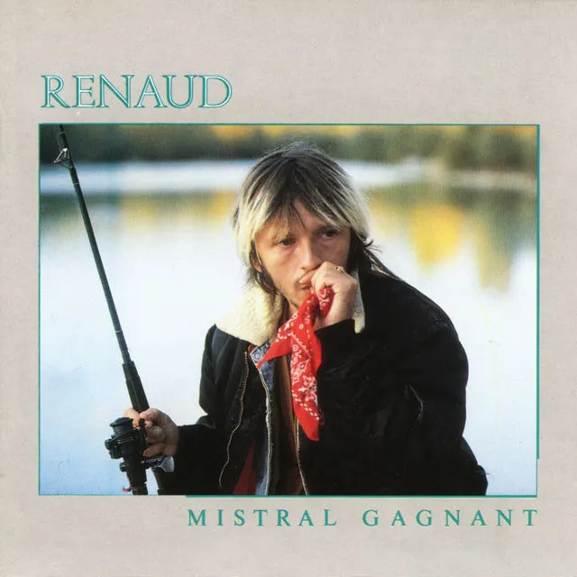 Music print | Renaud - Mistral gagnant poster connecté
