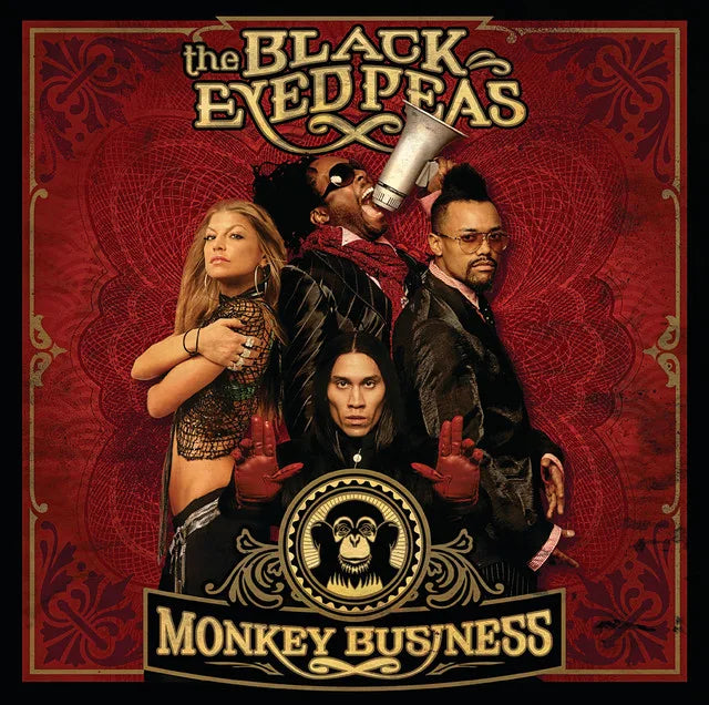 Music print | Black Eyed Peas - Monkey Business poster connecté