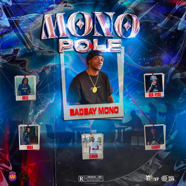 Music print | Badbay Mono - MONO PÔLE poster connecté