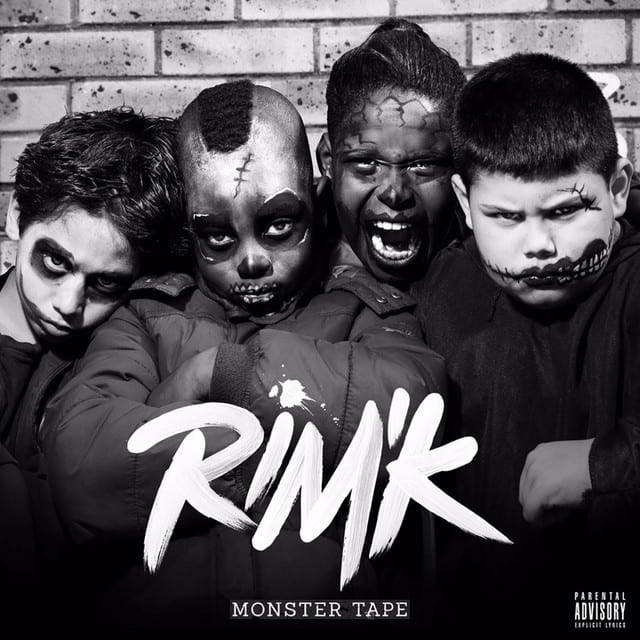 Music print | Rim'K - Monster Tape poster connecté