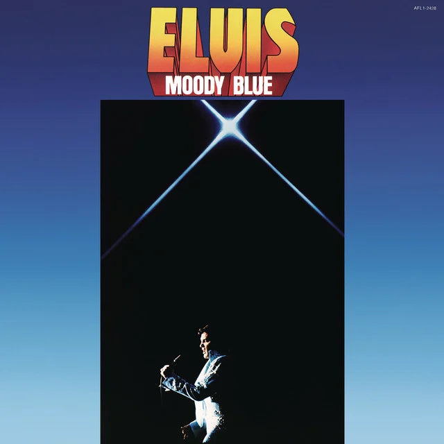 Music print | Elvis Presley - Moody Blue poster connecté
