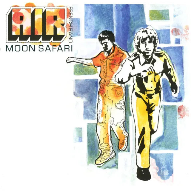 Music print | Air - Moon Safari poster connecté