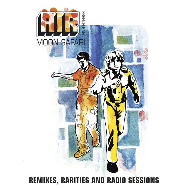 Music print | Air - Moon Safari Remixes, Rarities and Radio Sessions poster connecté