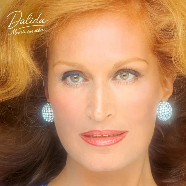 Music print | Dalida - Mourir sur scène poster connecté