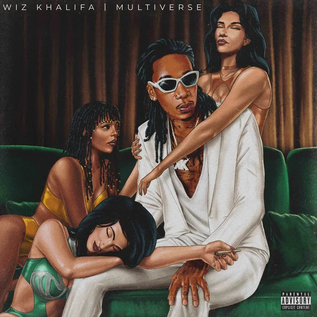 Music print | Wiz Khalifa - Multiverse poster connecté