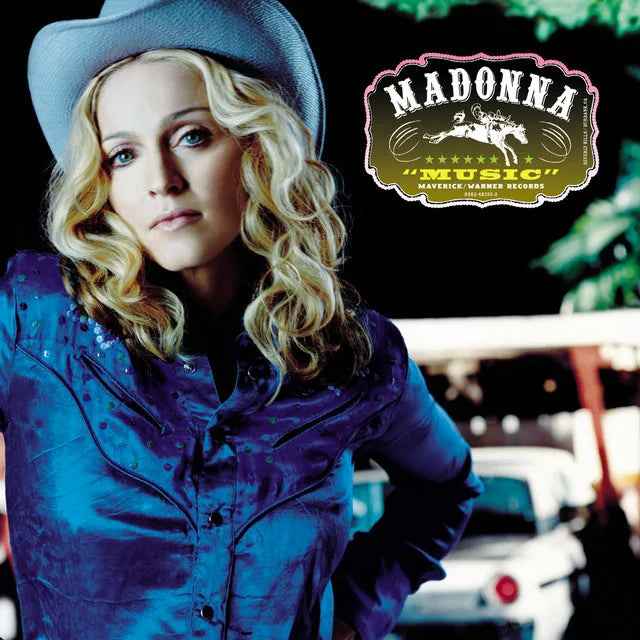 Music print | Madonna - Music poster connecté