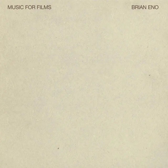 Music print | Brian Eno - Music For Films poster connecté