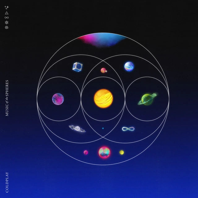 Music print | Coldplay - Music Of The Spheres poster connecté