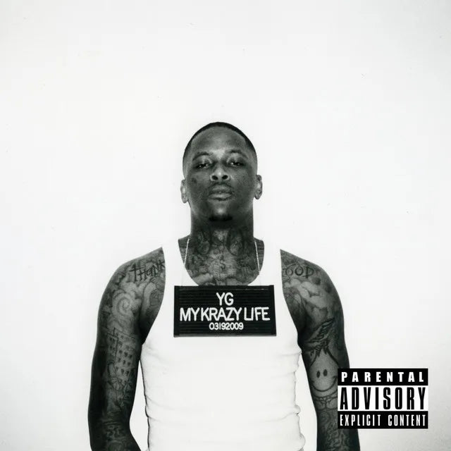 Music print | YG - My Krazy Life poster connecté