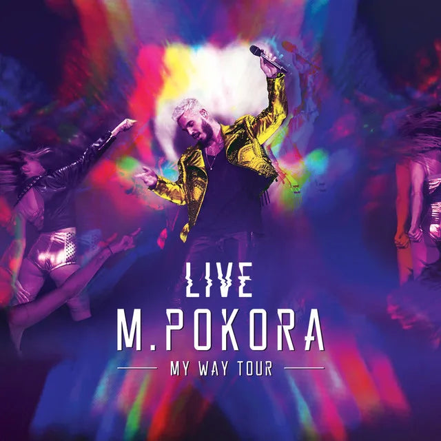 Music print | M. Pokora - My Way Tour Live poster connecté
