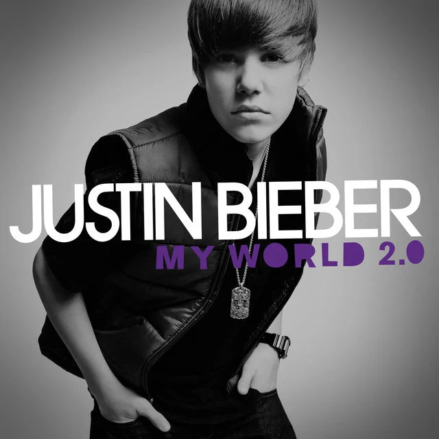 Music print | Justin Bieber - My World 2.0 poster connecté