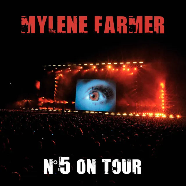 Music print | Mylène Farmer - N°5 On Tour (Live) poster connecté