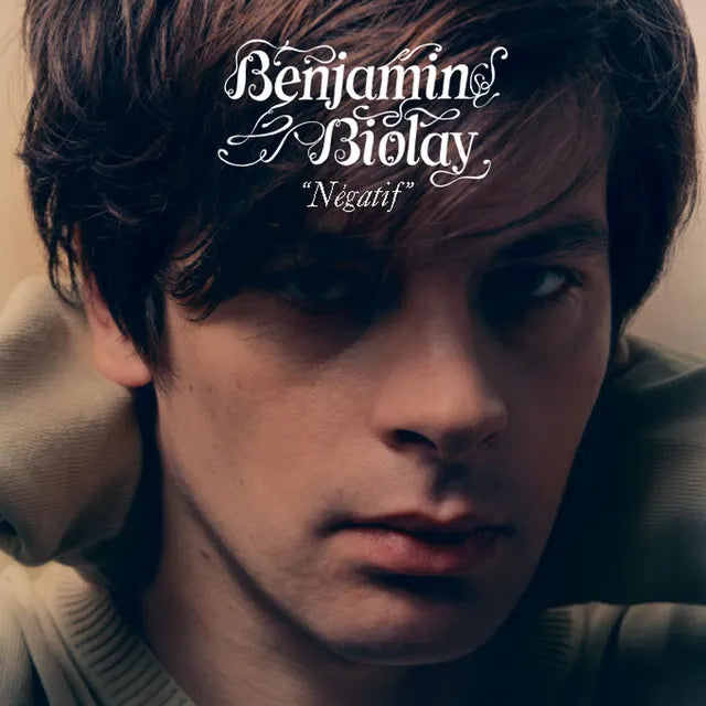 Music print | Benjamin Biolay - Négatif poster connecté