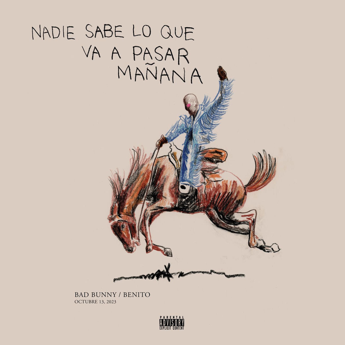 Music print | Bad Bunny - nadie sabe lo que va a pasar mañana poster connecté