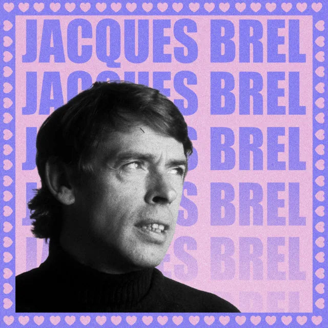 Music print | Jacques Brel - Ne me quitte pas poster connecté