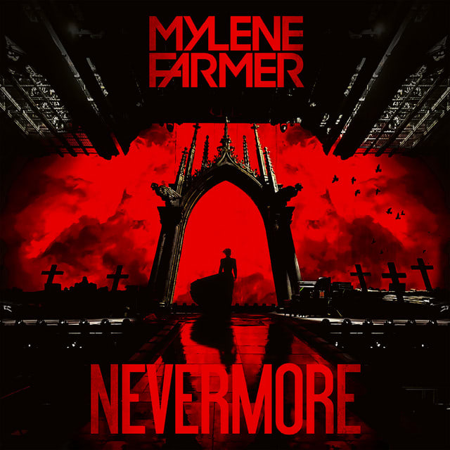 Music print | Mylène Farmer - Nevermore (Live) poster connecté