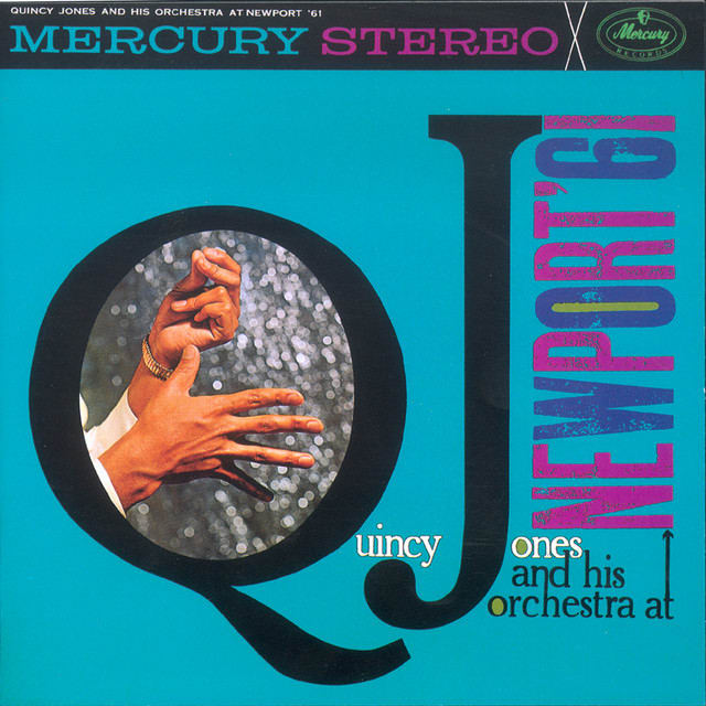 Music print | Quincy Jones - Newport '61 poster connecté
