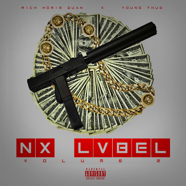 Music print | Rich Homie Quan - No Label Vol. 2 poster connecté