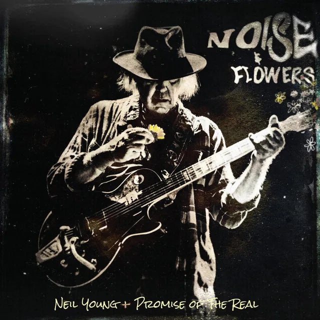 Music print | Neil Young & Promise of the Real - Noise and Flowers (Live) poster connecté
