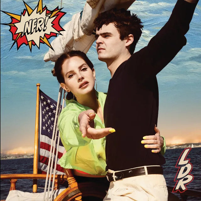 Affiche de l'album Norman Fucking Rockwell! de Lana Del Rey, poster connecté NFC 30 × 30 cm