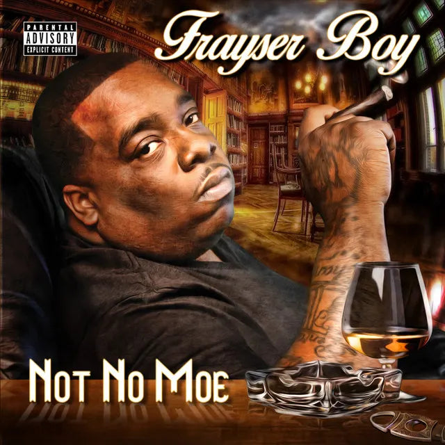 Music print | Frayser Boy - Not No Moe poster connecté