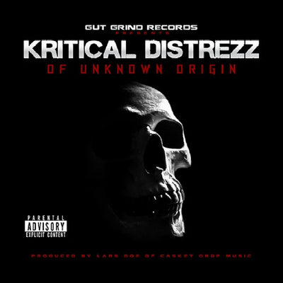 Music print | Kritical Distrezz - Of Unknown Origin