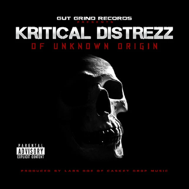 Music print | Kritical Distrezz - Of Unknown Origin poster connecté
