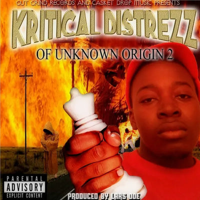 Music print | Crime Boss & Kritical Distrezz - Of Unknown Origin 2