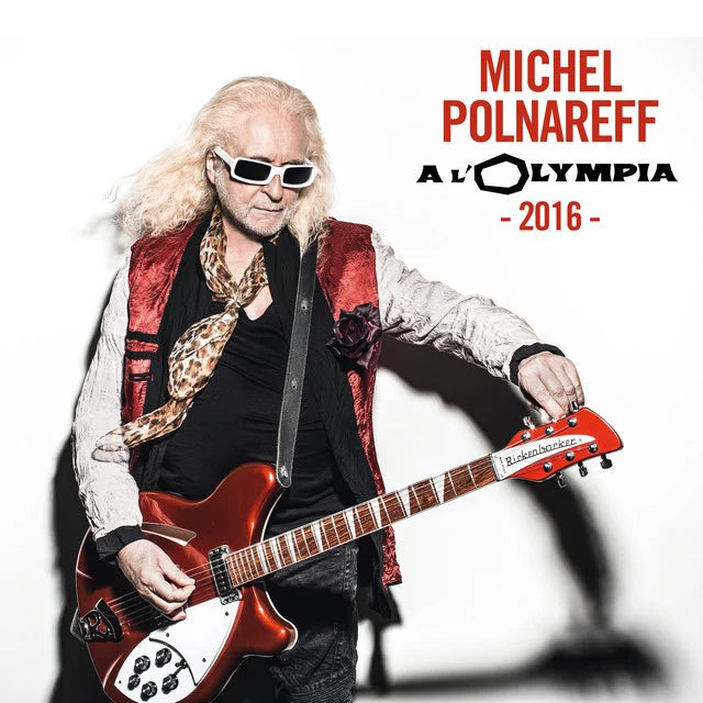 Music print | Michel Polnareff - Olympia 2016 (Live) poster connecté