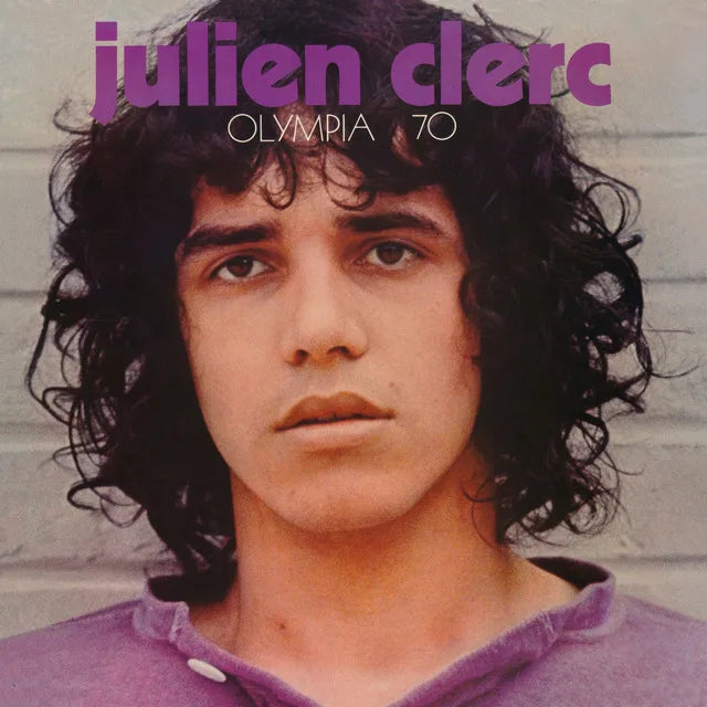 Music print | Julien Clerc - Olympia 70 (Live) poster connecté