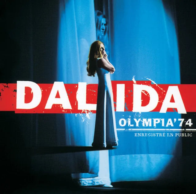 Music print | Dalida - Olympia 74 poster connecté