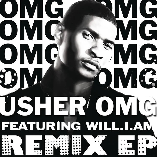 Music print | USHER - OMG Remix EP poster connecté