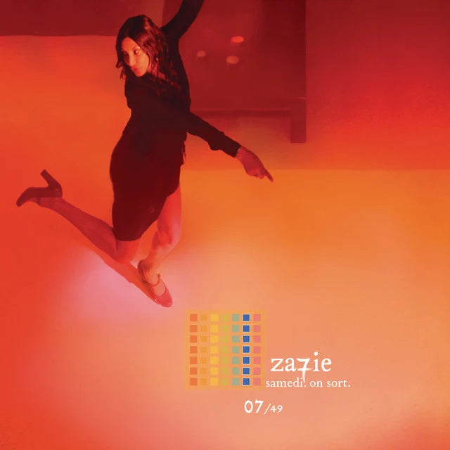 Music print | Zazie - On Sort poster connecté