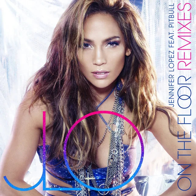 Music print | Jennifer Lopez & Pitbull - On The Floor (Remixes) poster connecté