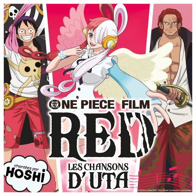 Music print | Hoshi - ONE PIECE FILM - RED : Les chansons d'Uta (Bande originale française du film) poster connecté