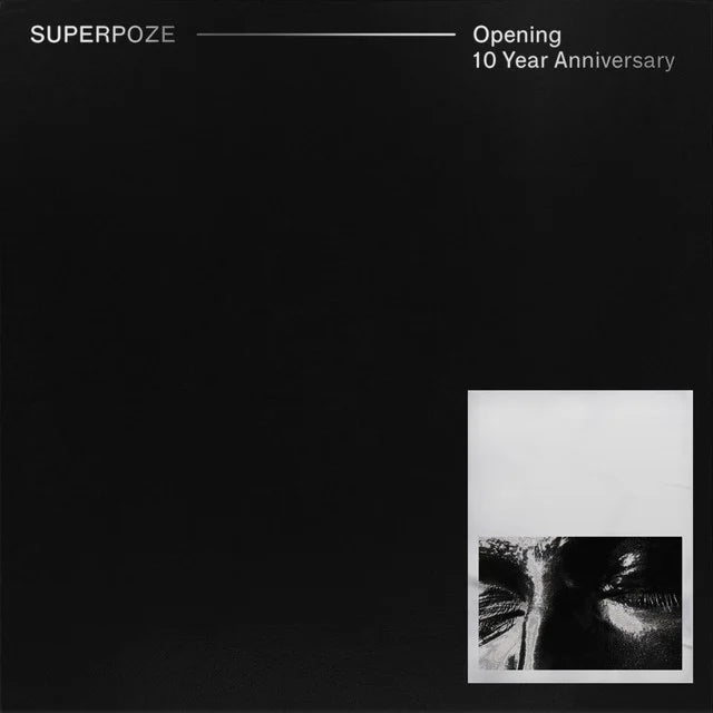 Music print | Superpoze - Opening (10 Year Anniversary) poster connecté