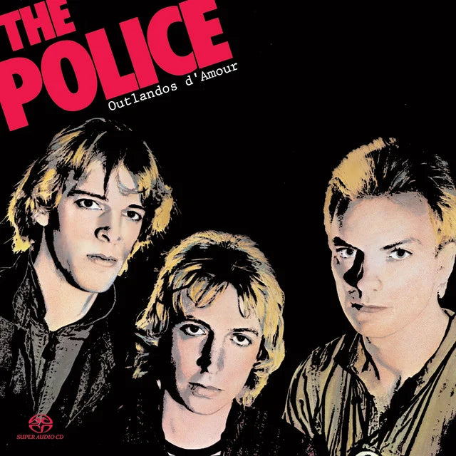 Music print | The Police - Outlandos D'Amour (Remastered 2003) poster connecté