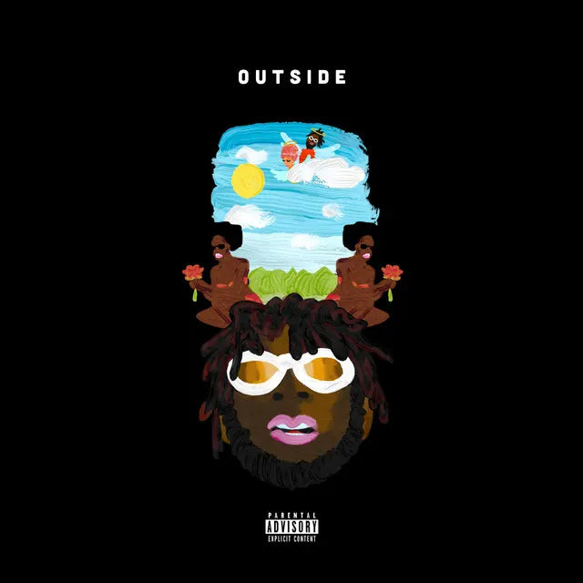 Music print | Burna Boy - Outside poster connecté