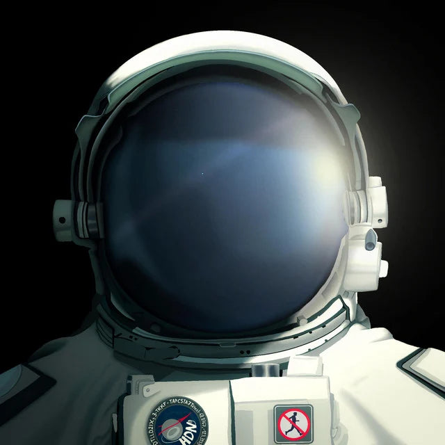 Music print | TKKF & Laïoss - pale blue dot poster connecté