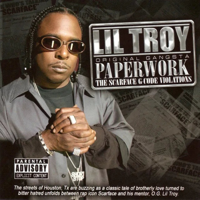 Music print | Lil' Troy - Paperwork poster connecté