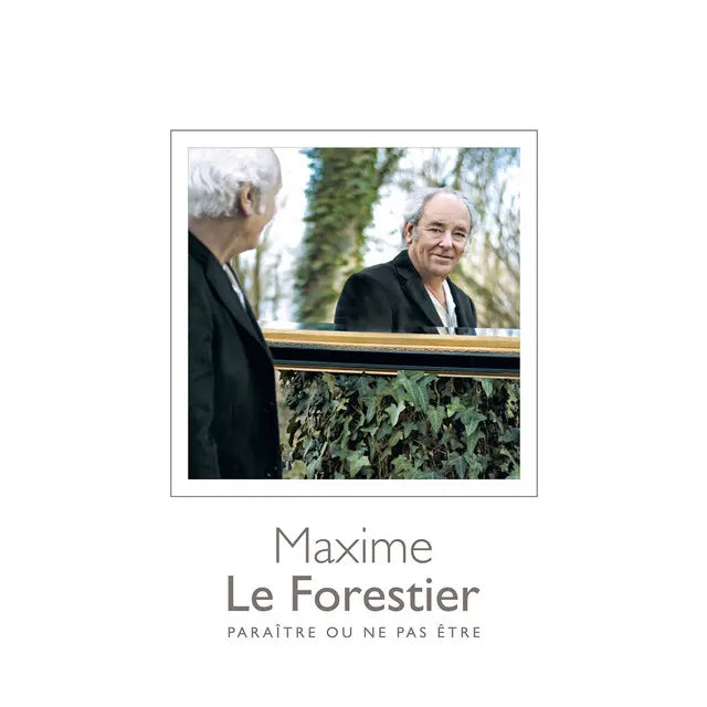 Music print | Maxime Le Forestier - Paraître ou ne pas être (Réédition) poster connecté