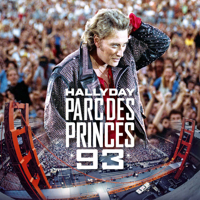 Music print | Johnny Hallyday - Parc des Princes 93 (Live) poster connecté