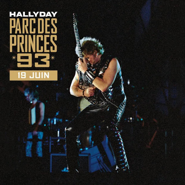 Music print | Johnny Hallyday - Parc des Princes 93 (Live / Samedi 19 juin 1993) poster connecté