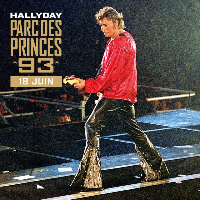 Music print | Johnny Hallyday - Parc des Princes 93 (Live / Vendredi 18 juin 1993) poster connecté