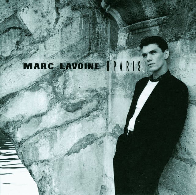Music print | Marc Lavoine - Paris poster connecté