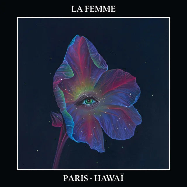 Music print | La Femme - Paris-Hawaï poster connecté
