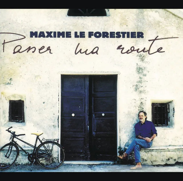 Music print | Maxime Le Forestier - Passer Ma Route poster connecté